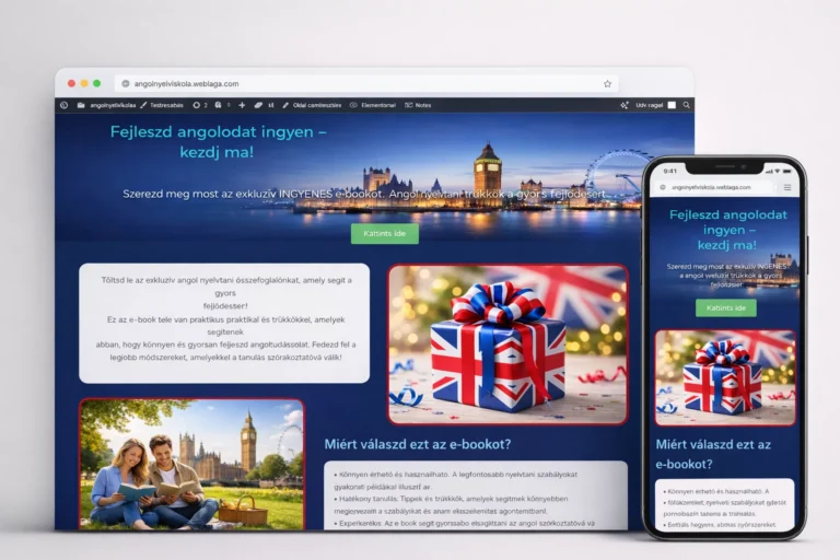 angol oldal